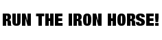 Logo The Iron Horse Half Marathon & 12k